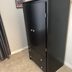 Dresser Set 3 Pieces Black 