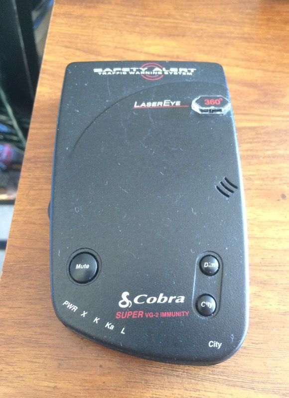 Cobra VG2 Radar Detector Laser Eye 360