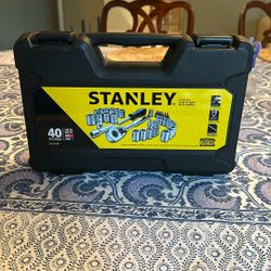 Stanley Socket Set - Brand New - 40 Pieces