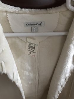 Coldwater Creek Faux Suede Jacket-$75