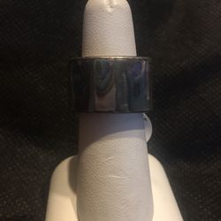 Color Stone Sterling Silver Ring Size 5 1/2