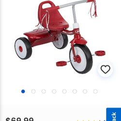 Radio Flyer Fold N Go Tricycle 