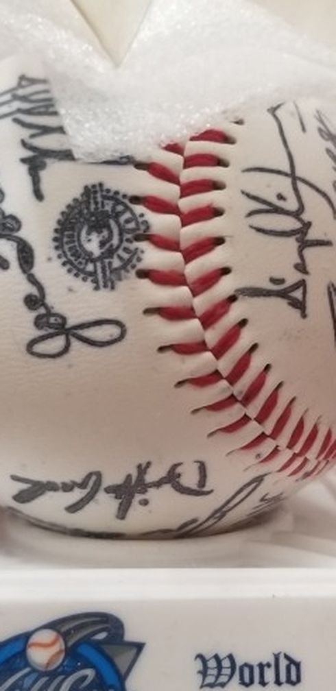 Autographed Baseballs - $1