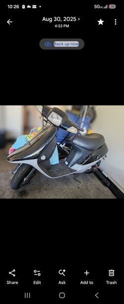 Honda elite 72cc moped