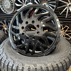 TIS Off-road Dually Wheels Available 17” 20” And 22” For Most Trucks Payment Plans Available 