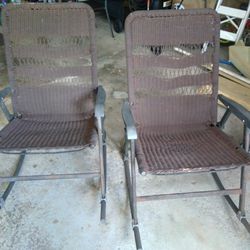 Wicker Chair Set 