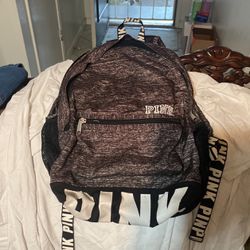 Large 4 Pocket Pink Backpack
