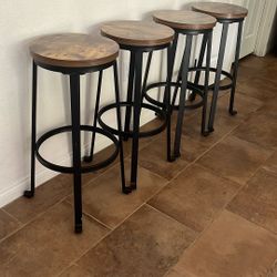 4 Bar Stools