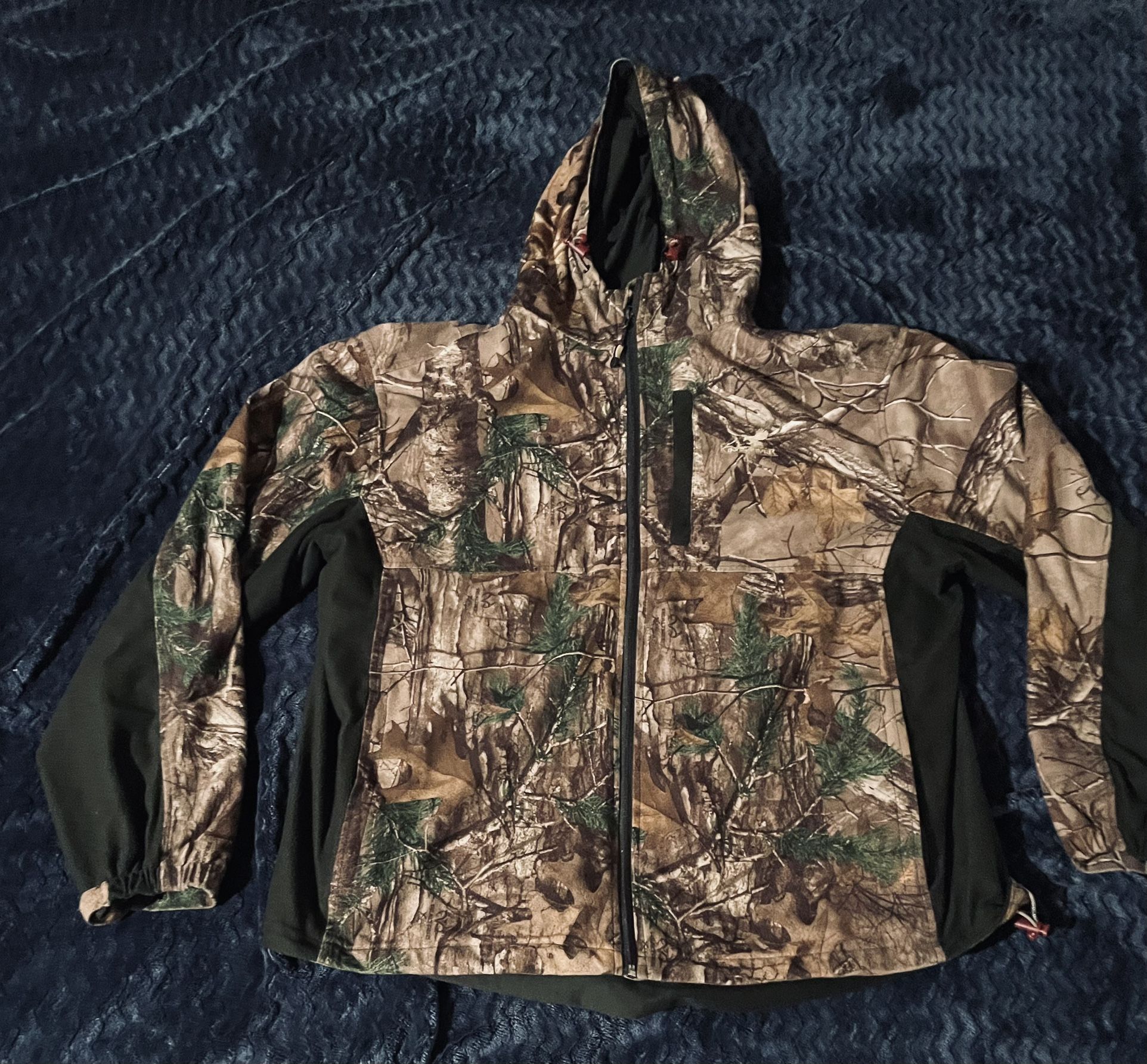 Kings River Mens Jacket XL Realtree Camo Scent Factor Hunting Outdoor
