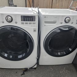 Lg Washer And Dryer Set Electric 