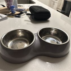 Small Dog Pet Bowl Set