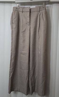 NINE WEST WOMEN’S BOTTOMS HIGH RISE WIDE LEG TROUSERS  PS PETITE