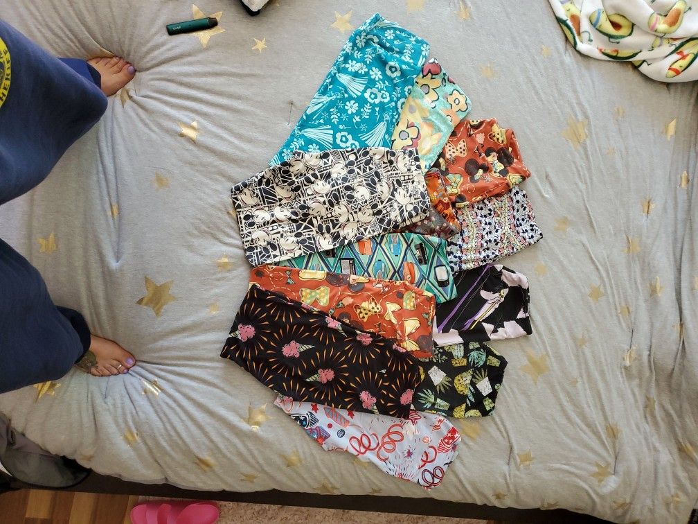 12 Pair Lularoe Leggings OS