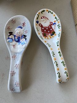 Xmas spoon holder