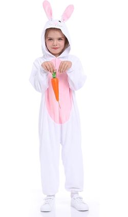 Kids Bunny Rabbit Onesie Costume