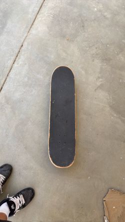 Skateboard 8.5 in. wide deck and 32-33 in. long