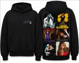 Jenni Rivera Black Graphic Hoodie