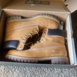 Never Worn Butter Timbs. Size 10 In Men