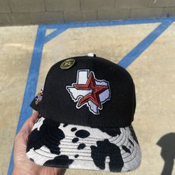 Houston Astros Cattle Pack Cow Hat Club Exclusive New 7 1/2