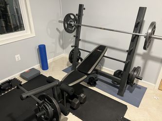 Bench Only, weights and bar not included
