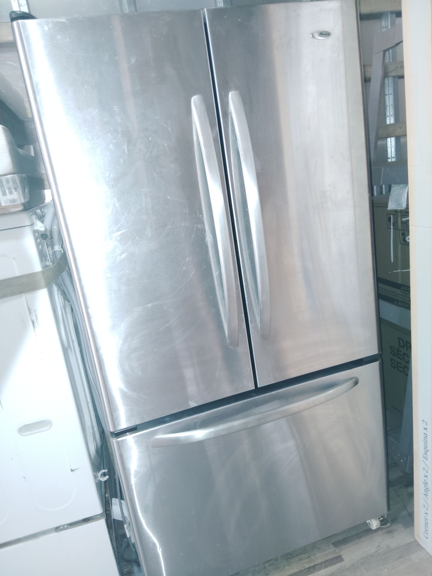 stainless steel refrigerator