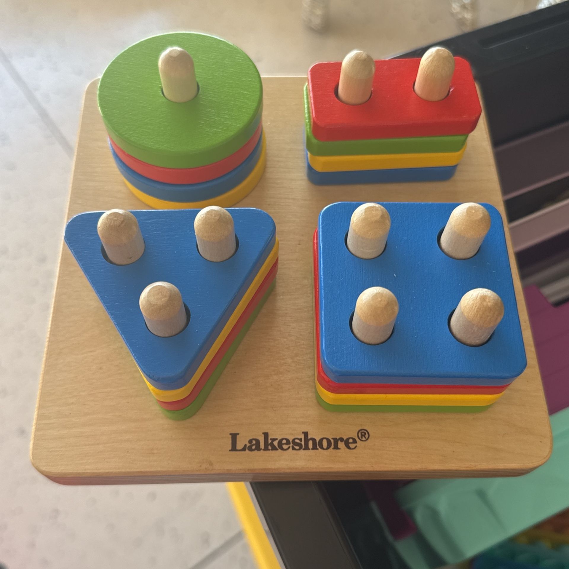 Sort-a-shape Activity Board