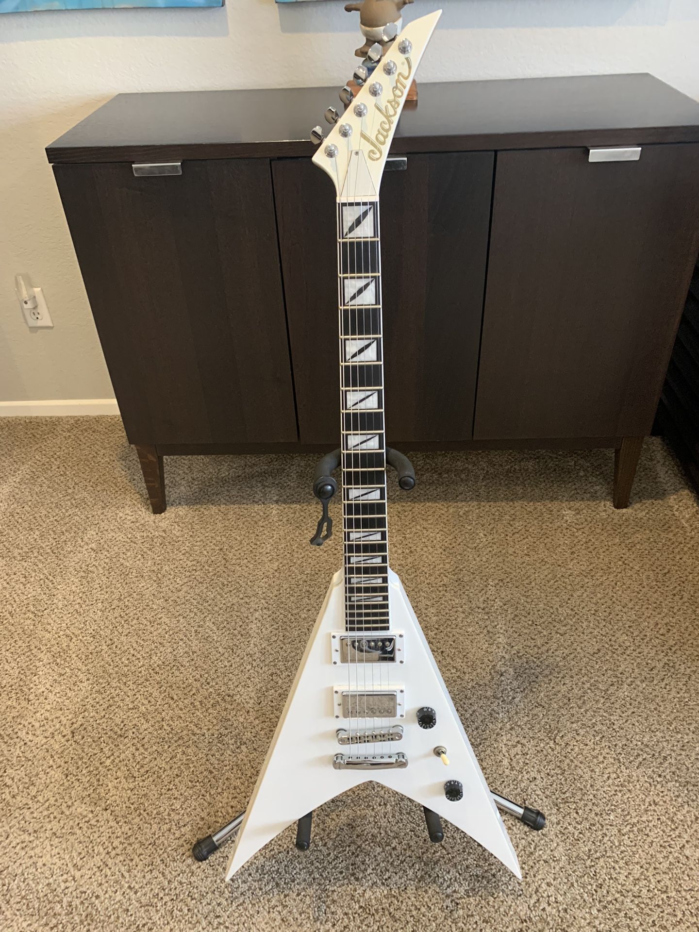Jackson King V KVT Pro Snow White