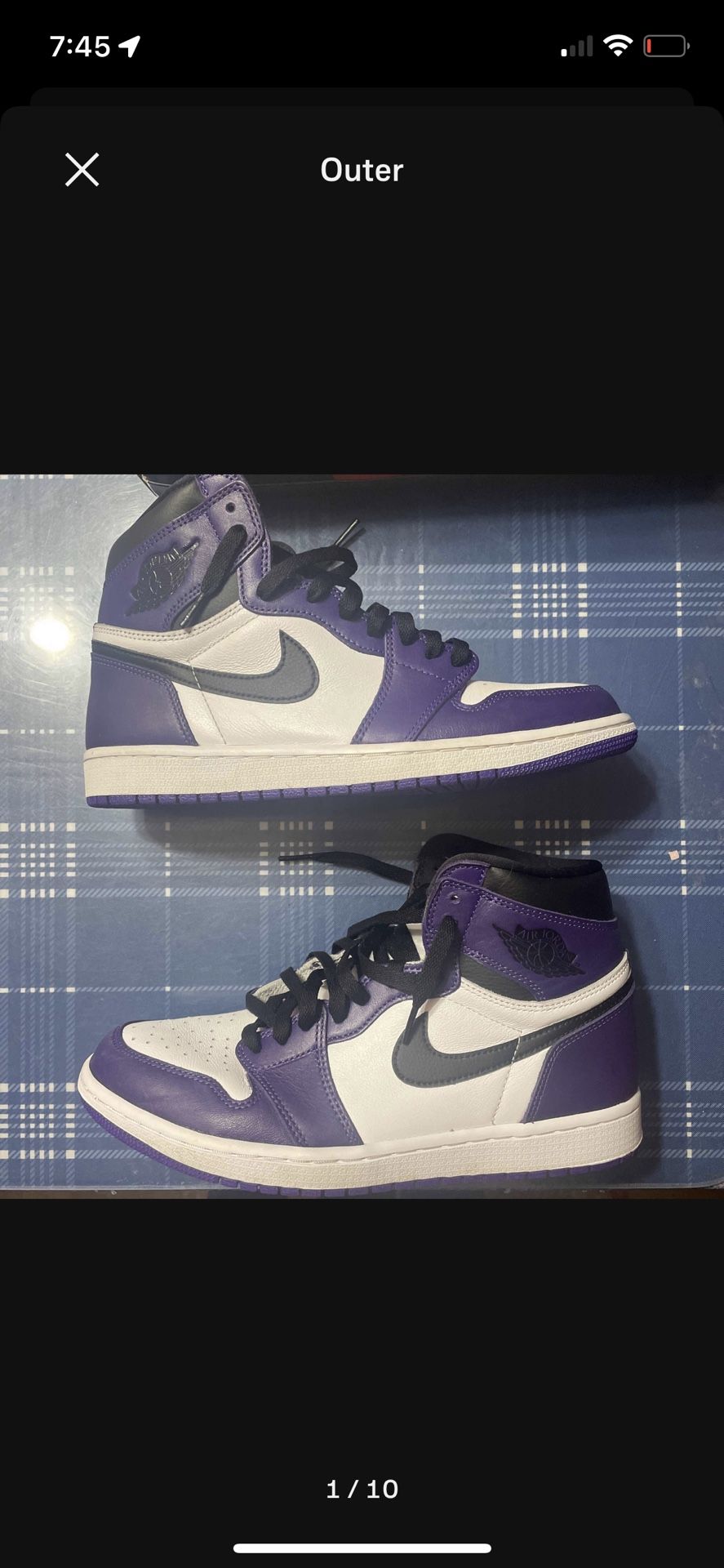 Air Jordan 1 Retro High ‘Court Purple 2.0’