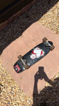 Punked Skateboard ace of spades