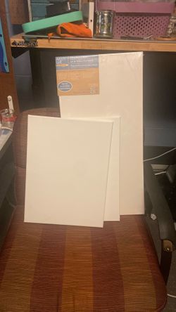 blank canvases 
