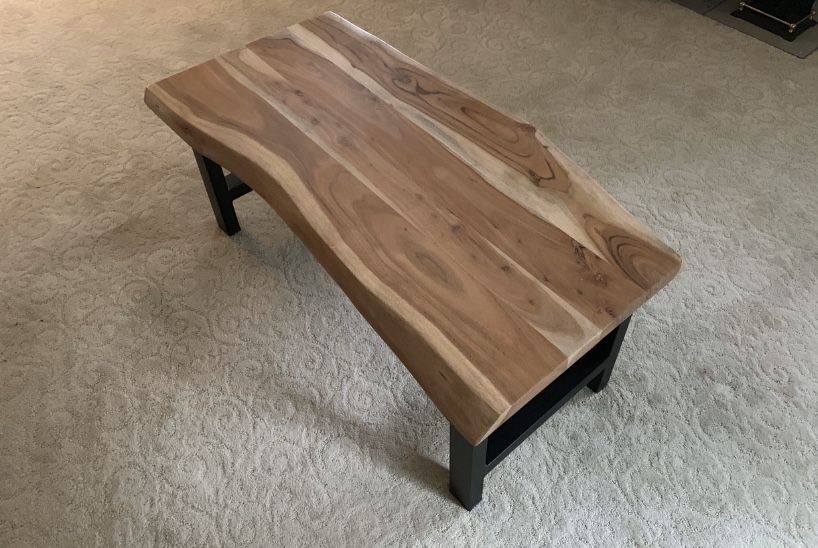 Gorgeous Durable Live Edge Coffee Table