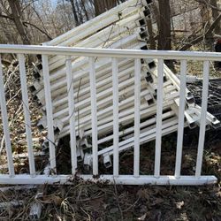White Vinyl Railing 