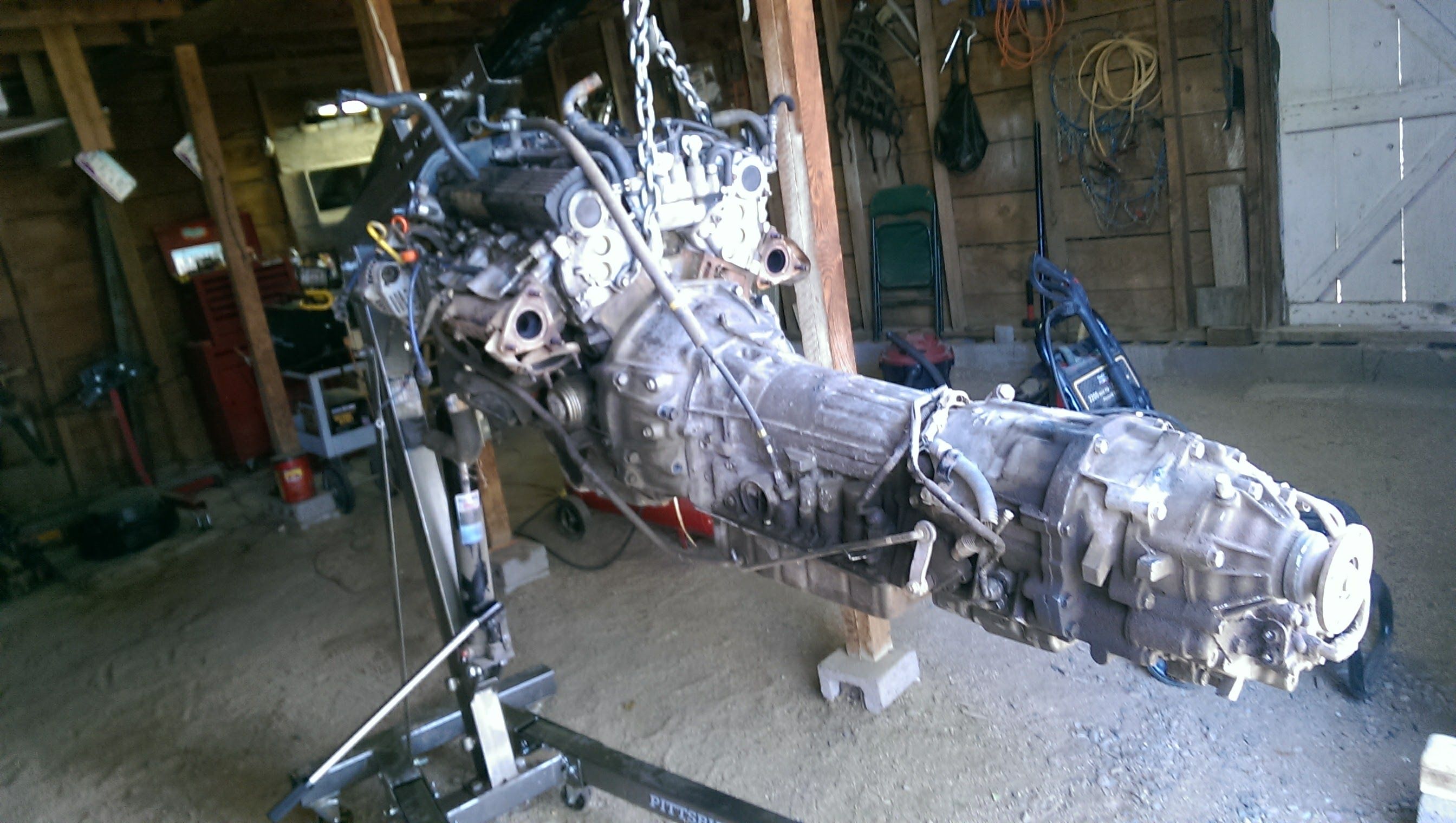 Toyota a340h transmission and transfer case
