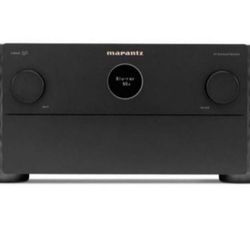 Marantz - Cinema 40 125W 9.4 Ch Bluetooth Capable with HEOS and Dolby Atmos 8K Ultra HD A/V Home Theater Receiver with Alexa