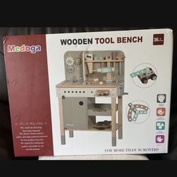 Medoga Wooden Tool Bench