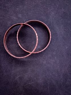 Copper bangles