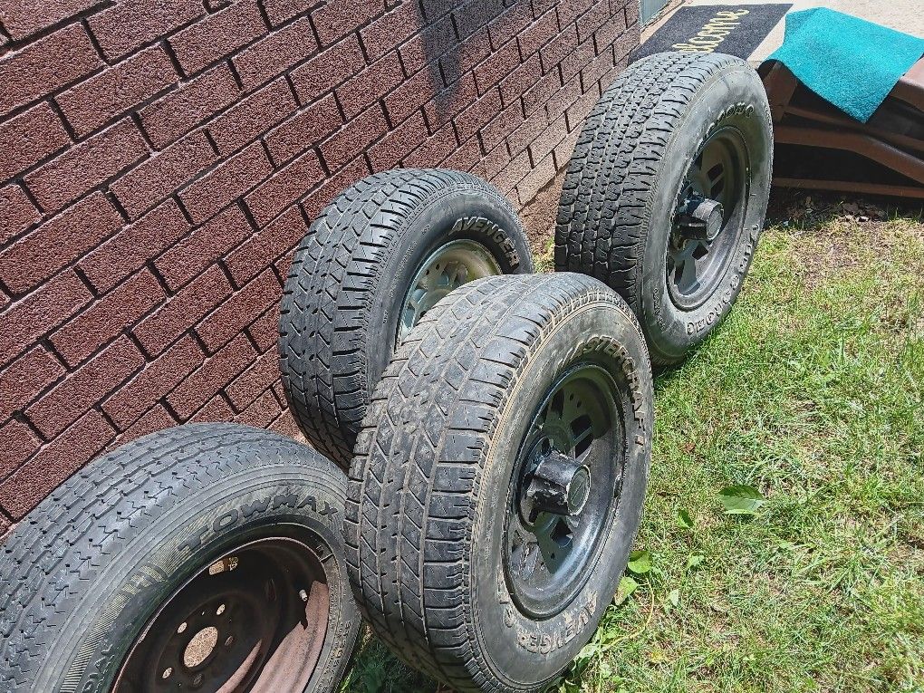 4 Ford Ranger Tires & Rims 