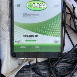Titan Controls Helios 12 - 8 Light 240v Controller w/ Dual Relay Trigger Cord