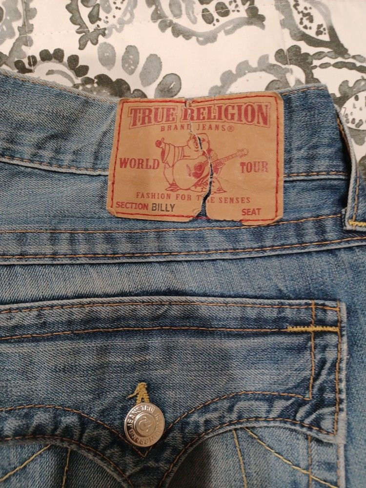 True Religion Men´s Size 34 Vintage ´Billy´...