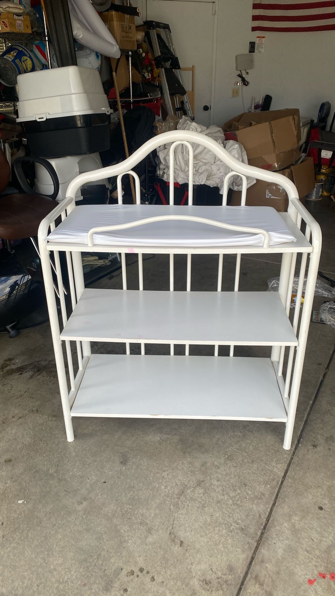 Heavy Metal Changing Table