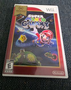 Nintendo Wii Super Mario Galaxy Game