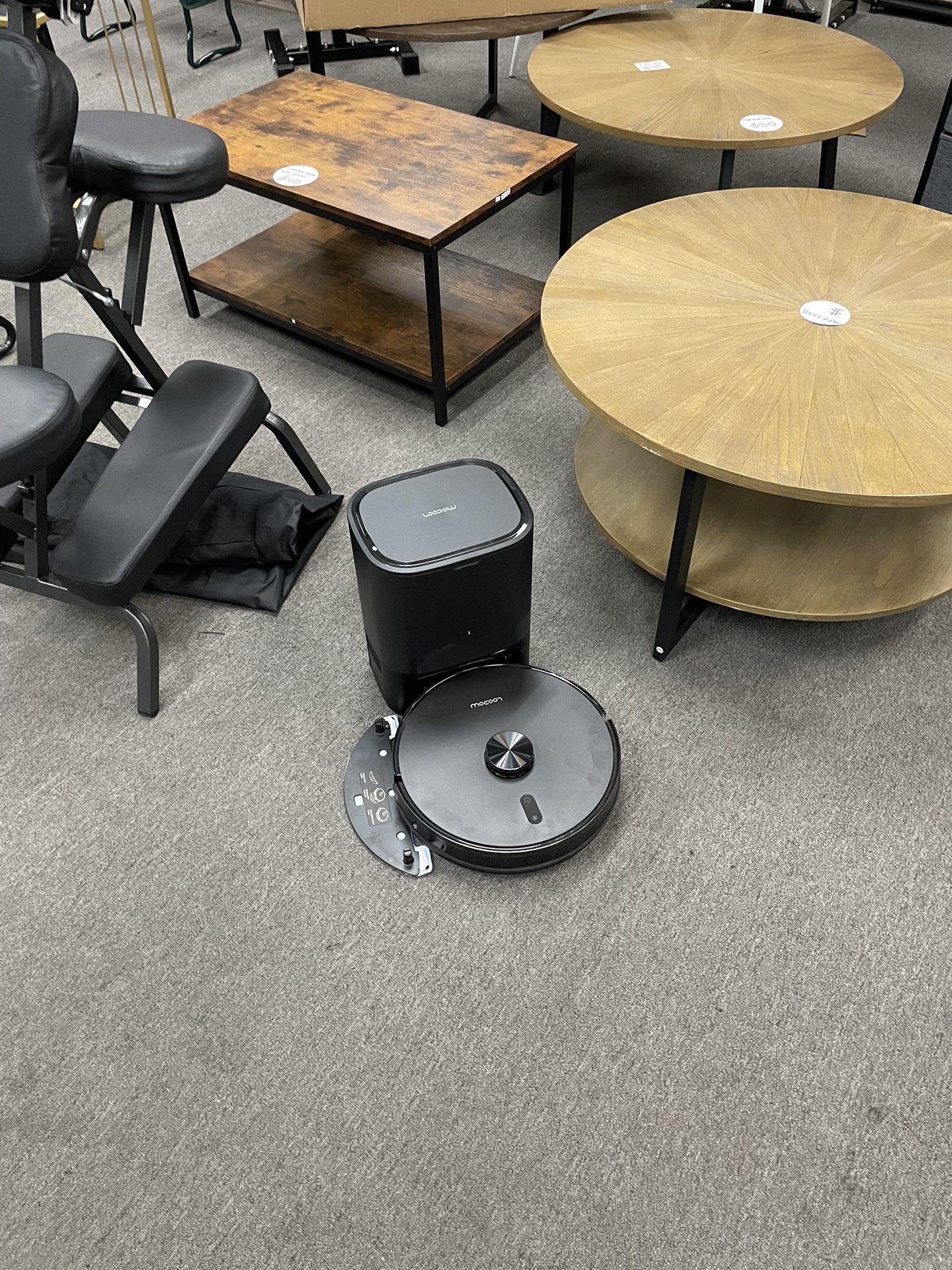 3-in-1 Robot Vacuum and Mop Combo, Self Emptying Station for 60 Days, Robotic Vacuum Cleaner with LiDAR Navigation & Max Strong 4500Pa Suction, WiFi/A