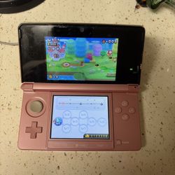 Nintendo 3ds Whith Mario 2 