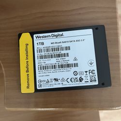 1 TB WD Blue SSD (open box, never Used)