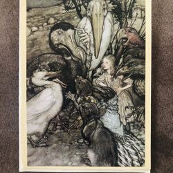 Vintage Green Tiger Press La Jolla Ca NOS Blank Greeting Card,