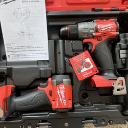 Milwaukee M18 Fuel Brushless 1/2” Hammer drill and 4-speed 1/4” Impact Driver ( Tool Only)