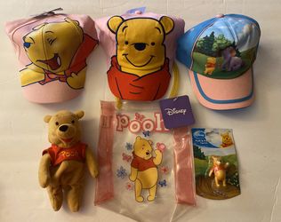 NEW (Except used plush)Winnie the Pooh set:$12