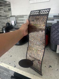 Metal Wall Candle Holder