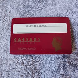 VINTAGE*CAESARS TAHOE*GAMING*CASINO GUEST CARD