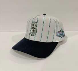 KTH KTHLA Kill The Hype Seattle Mariners Pinstripes SnapBack Hat, Rare 🌟